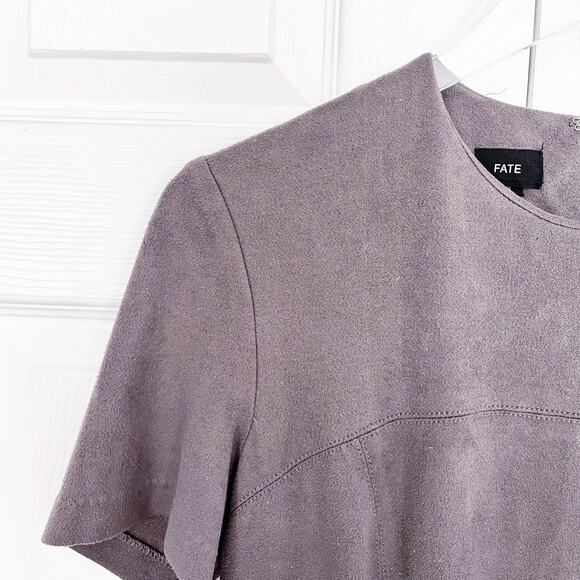 Fate Carmella Faux Suede Dress - Picture 2 of 9